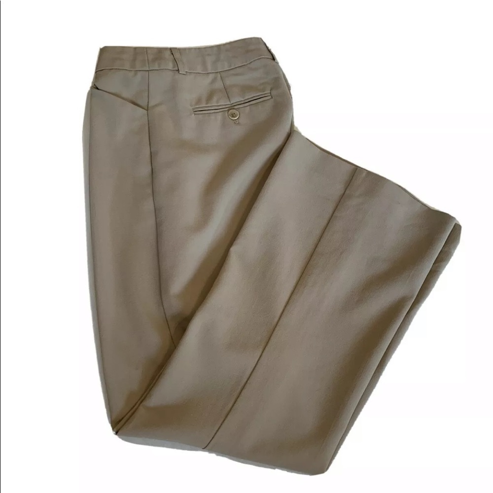 Body by Victoria The Christie Fit Khaki Slacks